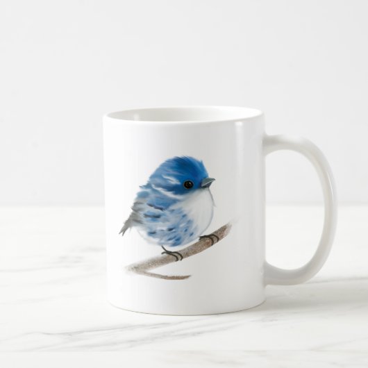 Cerulean Blue Warbler Bird Mokken (Rechts)