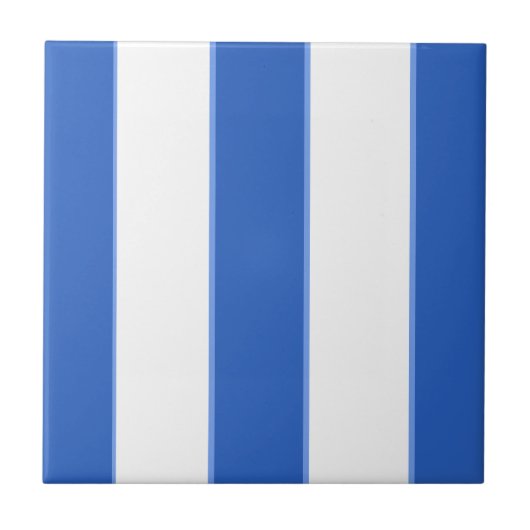 Cerulean en Wit Tegeltje (Voorkant)