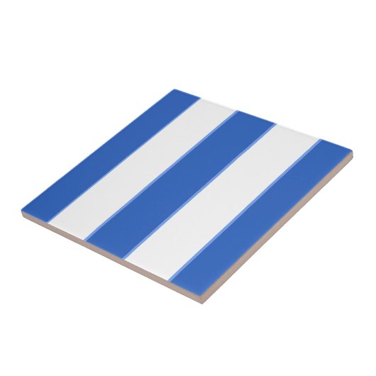 Cerulean en Wit Tegeltje (Zijkant)