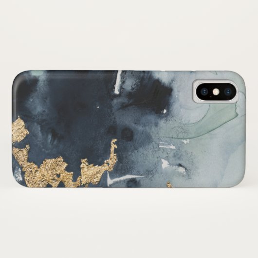 Cerulean & Gold Case-Mate iPhone Case (Achterkant (horizontaal))