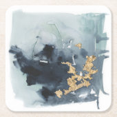 Cerulean & Gold Kartonnen Onderzetters (Voorkant)