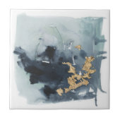 Cerulean & Gold Tegeltje (Voorkant)