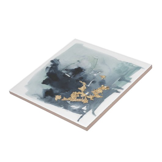 Cerulean & Gold Tegeltje (Zijkant)