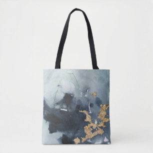 Cerulean & Gold Tote Bag