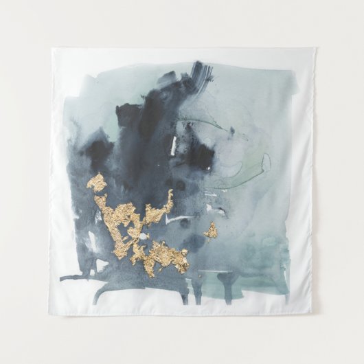 Cerulean & Gold Wandkleed (Voorkant (horizontaal))