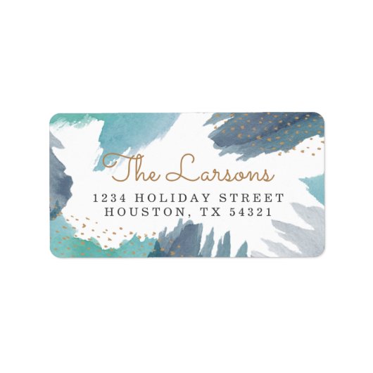 Cerulean Holiday Etiket (Voorkant)