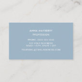 Cerulean Hummingbird Visitekaartje (Achterkant)