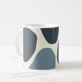 Cerulean mist blauw mok (Voorkant links)