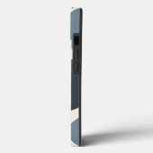 Cerulean Mist Drift Mannen T-shirts Case-Mate iPhone Case (Achterkant / Links)