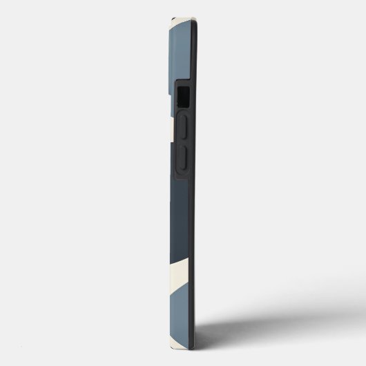 Cerulean Mist Drift Mannen T-shirts Case-Mate iPhone Case (Achterkant / Links)