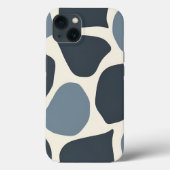 Cerulean Mist Drift Mannen T-shirts Case-Mate iPhone Case (Achterkant)