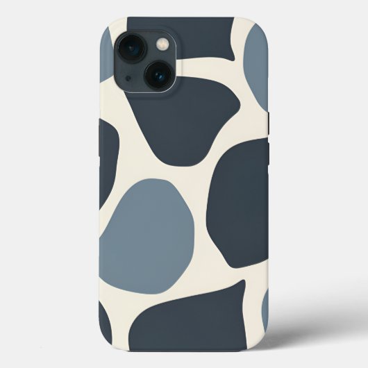 Cerulean Mist Drift Mannen T-shirts Case-Mate iPhone Case (Achterkant)