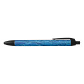 Cerulean Rhapsody Zwarte Inkt Pen (Bovenkant)