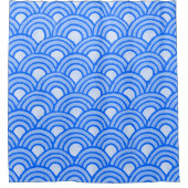 Cerulean Scales Douchegordijn (Voorkant)