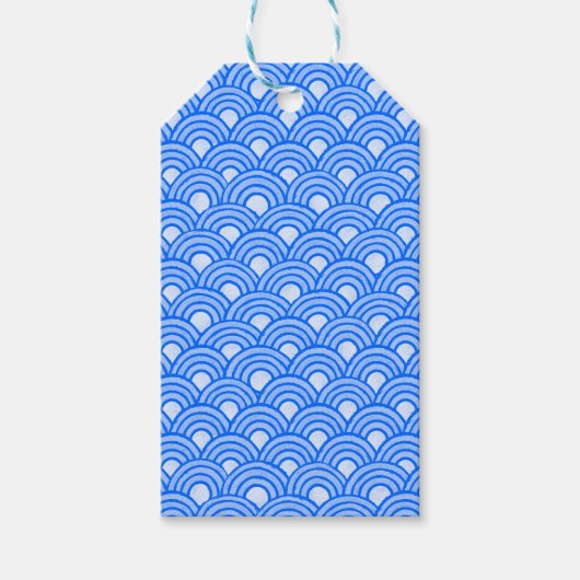 Cerulean Scales Gift Label Cadeaulabel (Voorkant)