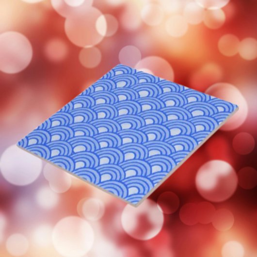 Cerulean Scales Keramische Tegel Tegeltje