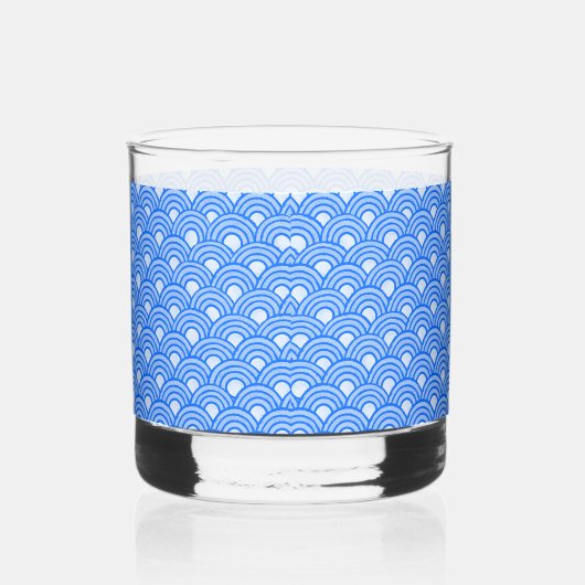 Cerulean Scales Rocks Glass Whisky Glas (Rechts)