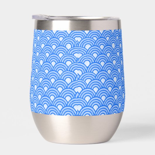Cerulean Scales Stemless Wine Tumbler (Rechts)