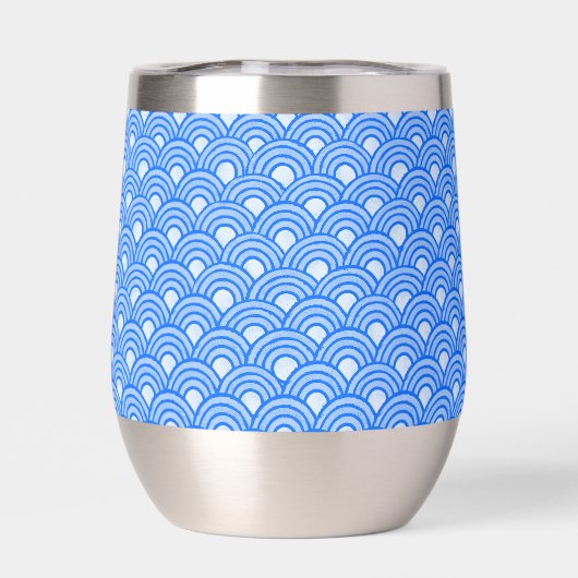 Cerulean Scales Stemless Wine Tumbler (Achterkant)
