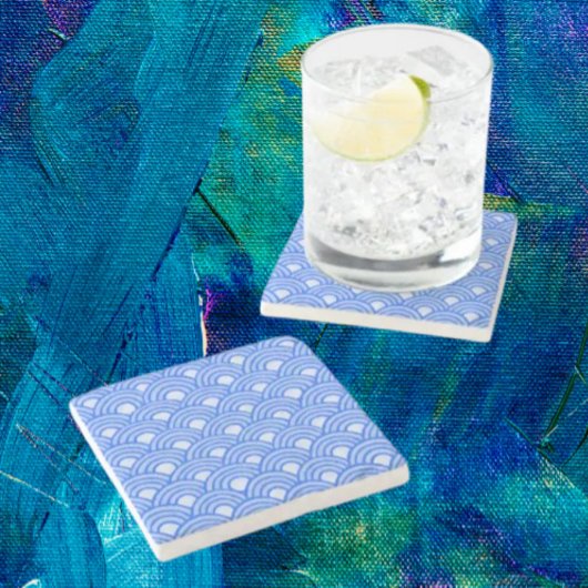 Cerulean Scales Stone Onderzetter