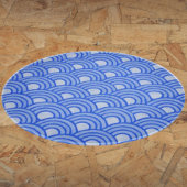 Cerulean Schubben Decoratieve Glas Snijplank