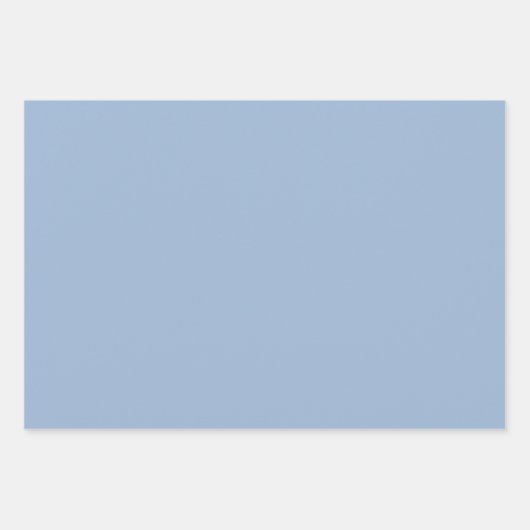 Cerulean Solid Color Inpakpapier Vel (Voorkant 3)