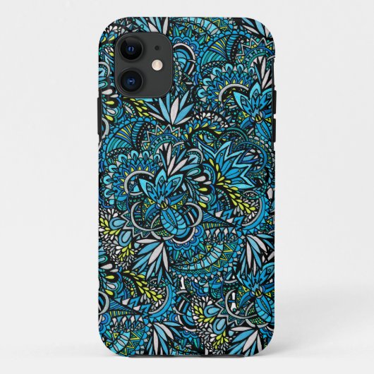 Cerulean Swirls Hoesje-Mate Tough Phone Case (Achterkant)
