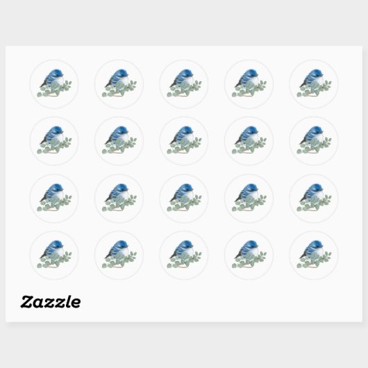 Cerulean Warbler Vogel Stickers (Vel)