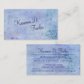 Cerulean Waterverf Visitekaartje (Voorkant / Achterkant)