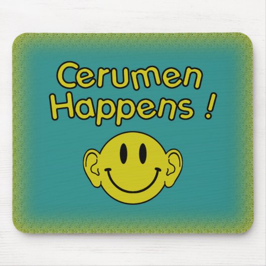 Cerumen gebeurt muismat (Voorkant)