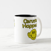 cerumen gebeurt tweekleurige koffiemok (Voorkant rechts)