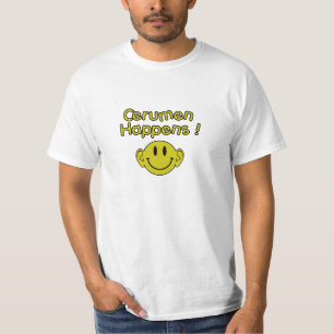 cerumen gebeurt wel t-shirt