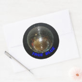 Cervantes DiscoBall Ronde Sticker (Envelop)