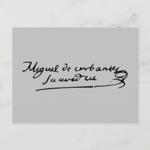 Cervantes Signature Briefkaart