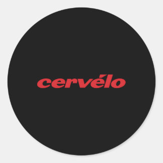 Cervelo Bijgewerkt 2021 Ronde Sticker