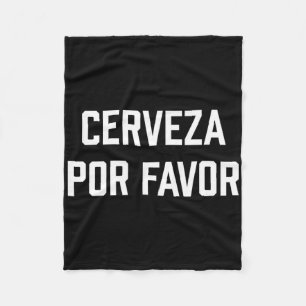 Cerveza Por Favoriet Grappige Cinco de Mayo Fleece Deken