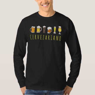 Cervezariano Mexican Beer Cerveza T-shirt