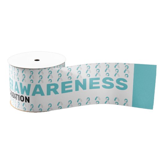 Cervic Cancer Awareness Pattern Grosgrain Lint (Spoel)
