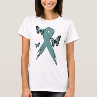 Cervic Cancer Ribbon T-shirt