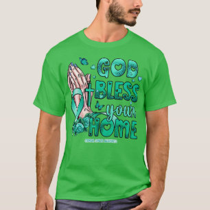 Cervicaal Bewustzijn God zegene geloof hoop T-shirt