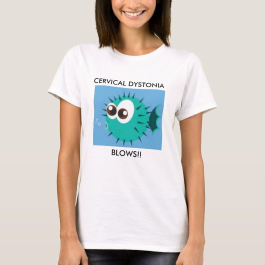 Cervicale dystonie Bewustproducten T-shirt (Voorkant)