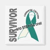 Cervicale kanker overleving magneet (Voorkant)