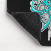 Cervicale kanker Warrior Celtic Butterfly Muismat (Hoek)