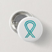 Cervicale kankerbewustwording Aangepaste Button (Voorkant /achterkant)