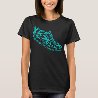 cervicale kankerschoenen t-shirt
