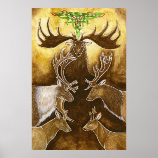 Cervidae Poster (Voorkant)