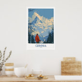 Cervinia Reisposter - Italië 1 Poster (Keuken)