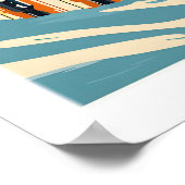 Cervinia Ski Muur Kunstprint 1 Poster (Hoek)