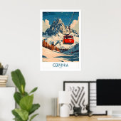 Cervinia Ski Poster 1 (Thuiskantoor)