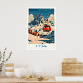 Cervinia Ski Poster 1 (Keuken)